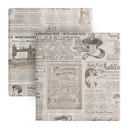 Vintage Collage INS Style Magnetic Detachable Cover Case with Stylus Slot for Bigme B751 / Bigme B751C