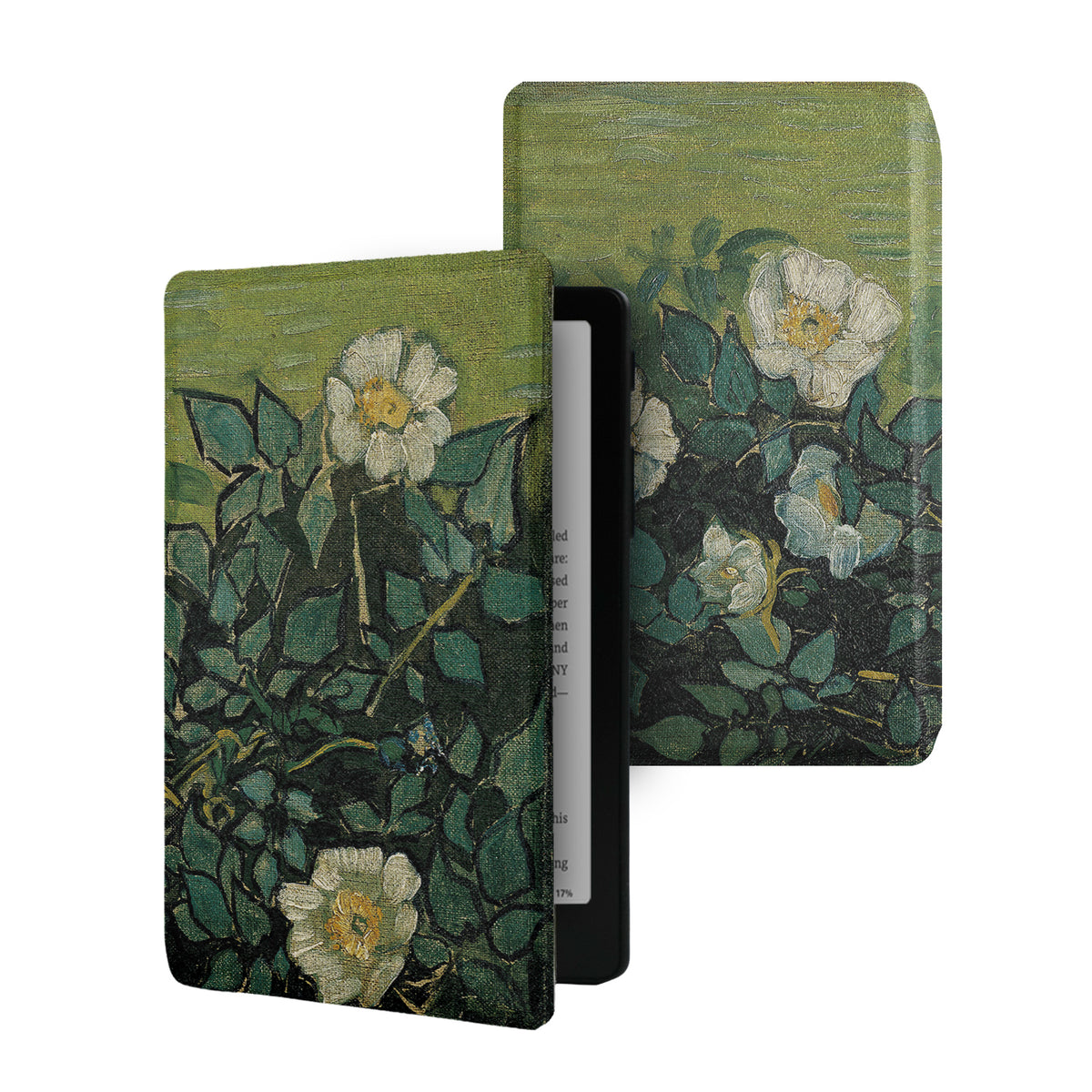 Classic Oil Painting Frameless Magnetic Folio Cover Case for XTEINK X4 Pro