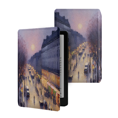 Hand-Drawn Illustration Frameless Magnetic Cover Case for XTEINK X4 Pro