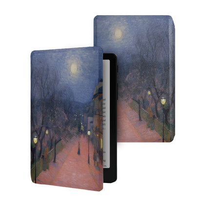 Hand-Drawn Illustration Frameless Magnetic Cover Case for XTEINK X4 Pro