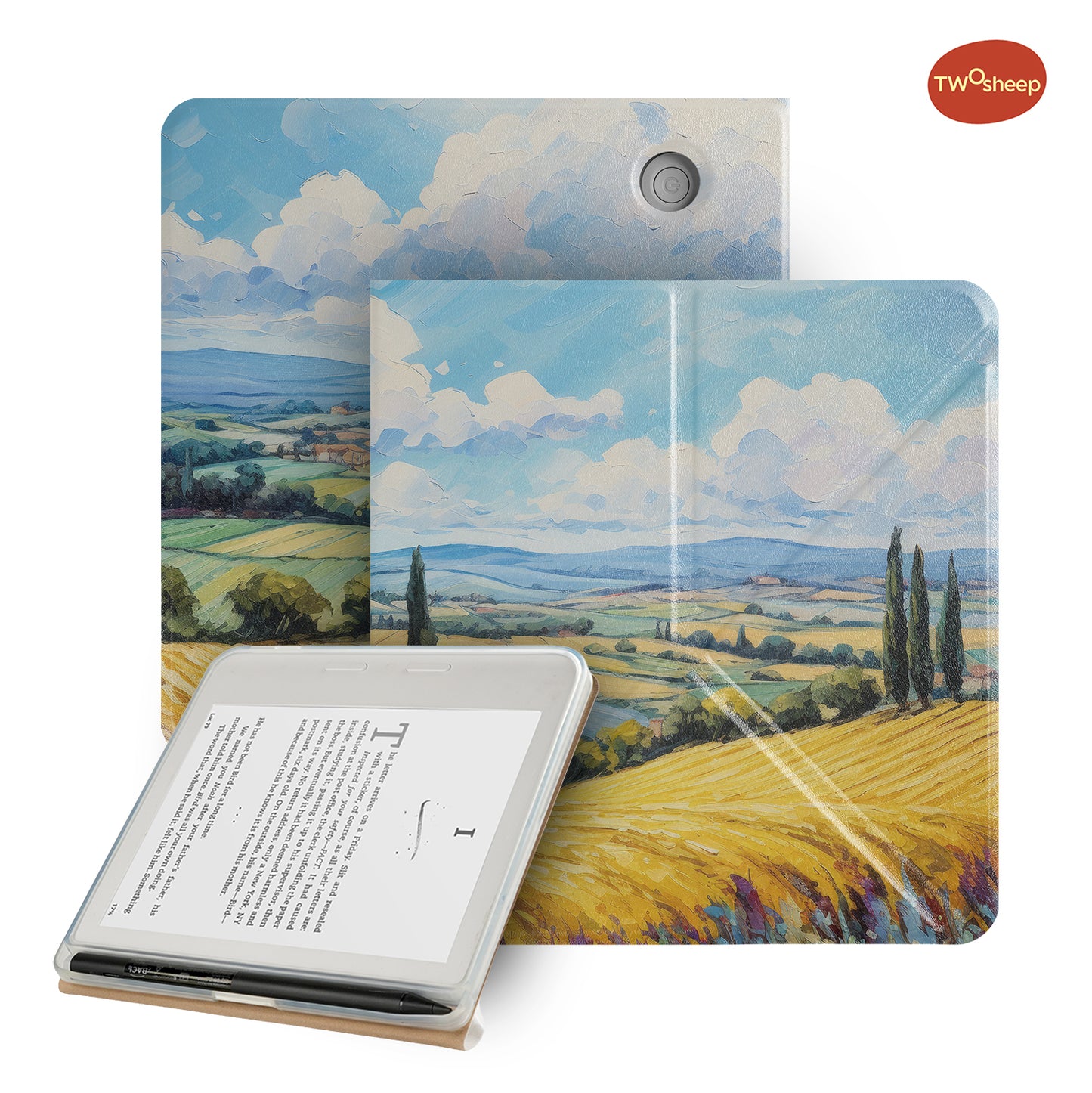 Illustrated Case for Kobo Libra Colour & Libra2