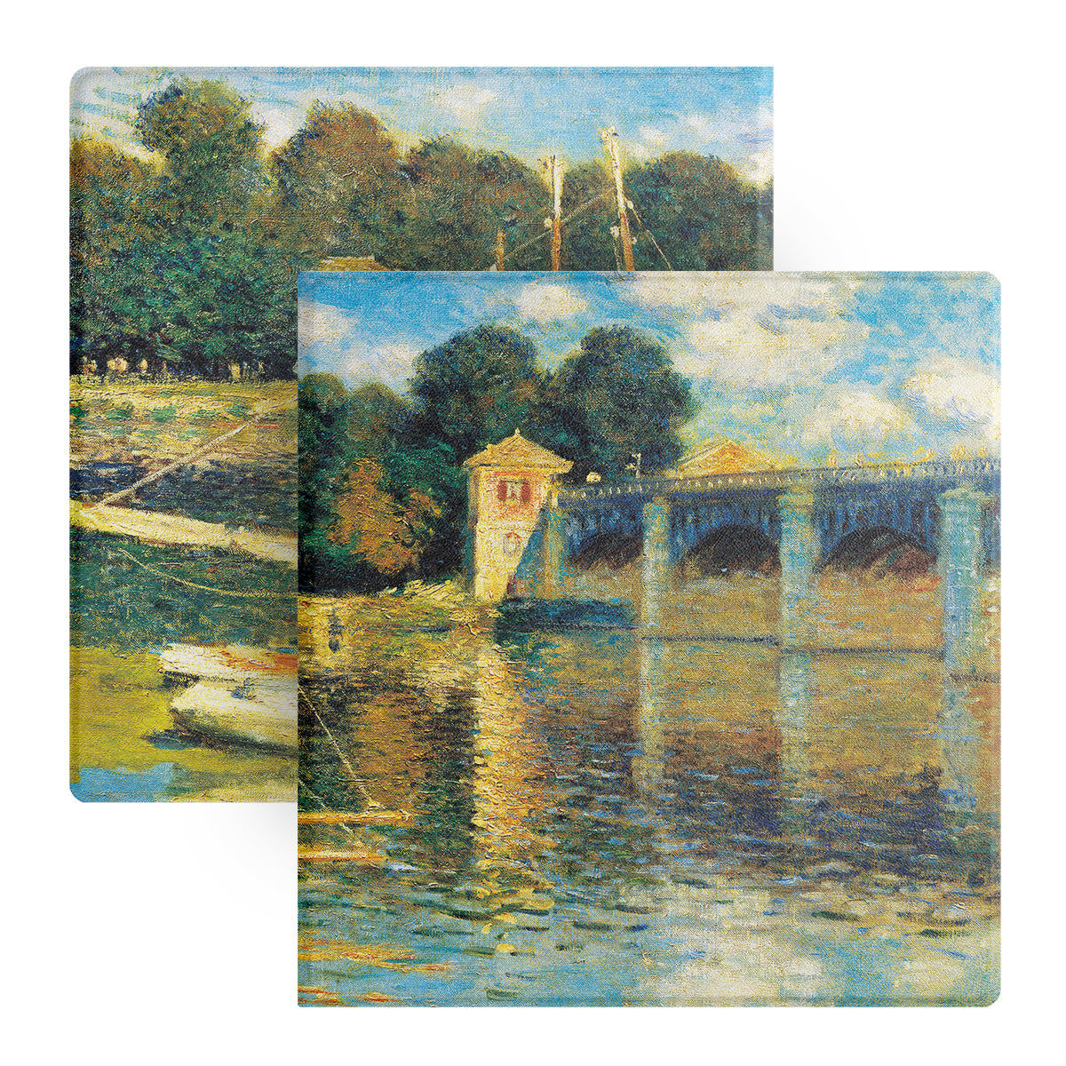 Oil Painting Magnetic Detachable Cover Case with Stylus Slot for Bigme B751 B751C
