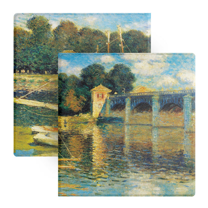 Oil Painting Magnetic Detachable Cover Case with Stylus Slot for Bigme B751 B751C