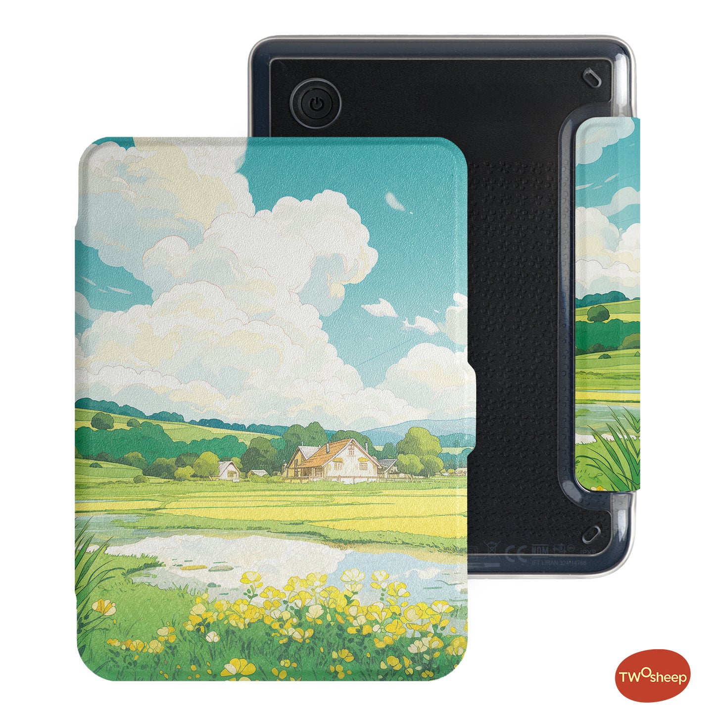 Scenic Illustration Detachable Case for Kobo Clara Colour BW 2E