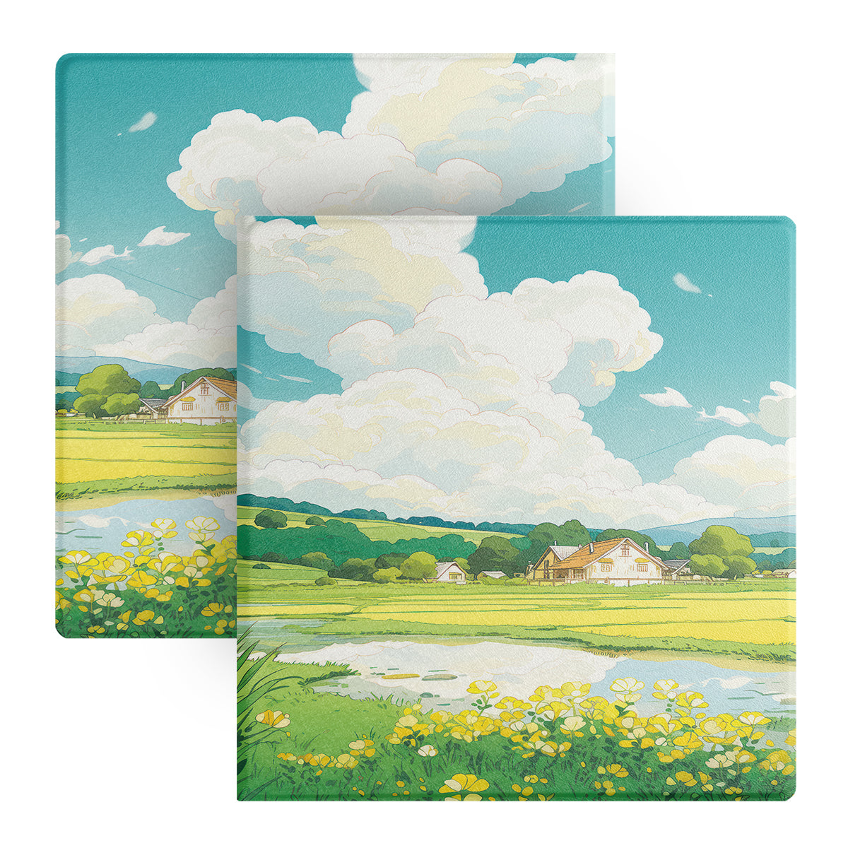 Illustration Magnetic Detachable Cover Case for Bigme B751 Bigme B751C