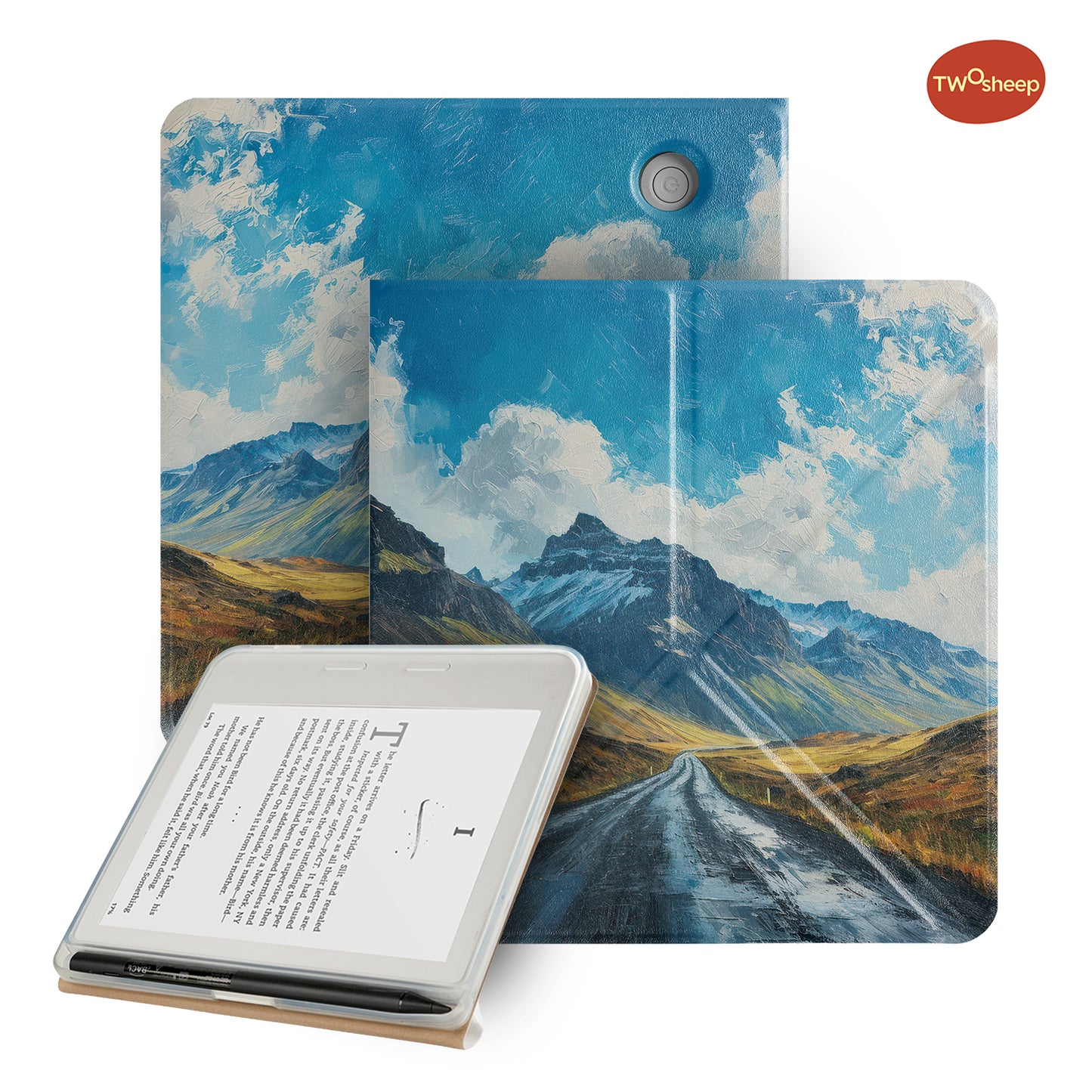 Illustrated Case for Kobo Libra Colour & Libra2