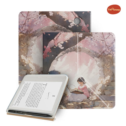 Cute Illustration Magnetic Case for Kobo Libra Colour Libra2