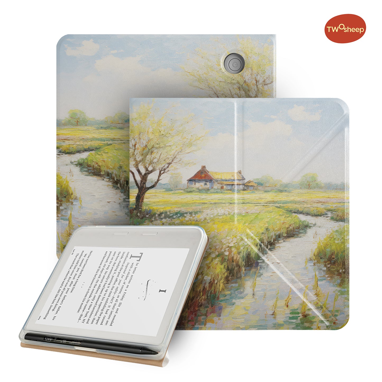 Illustrated Case for Kobo Libra Colour & Libra2
