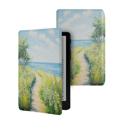 Hand-Drawn Illustration Frameless Magnetic Cover Case for XTEINK X4 Pro
