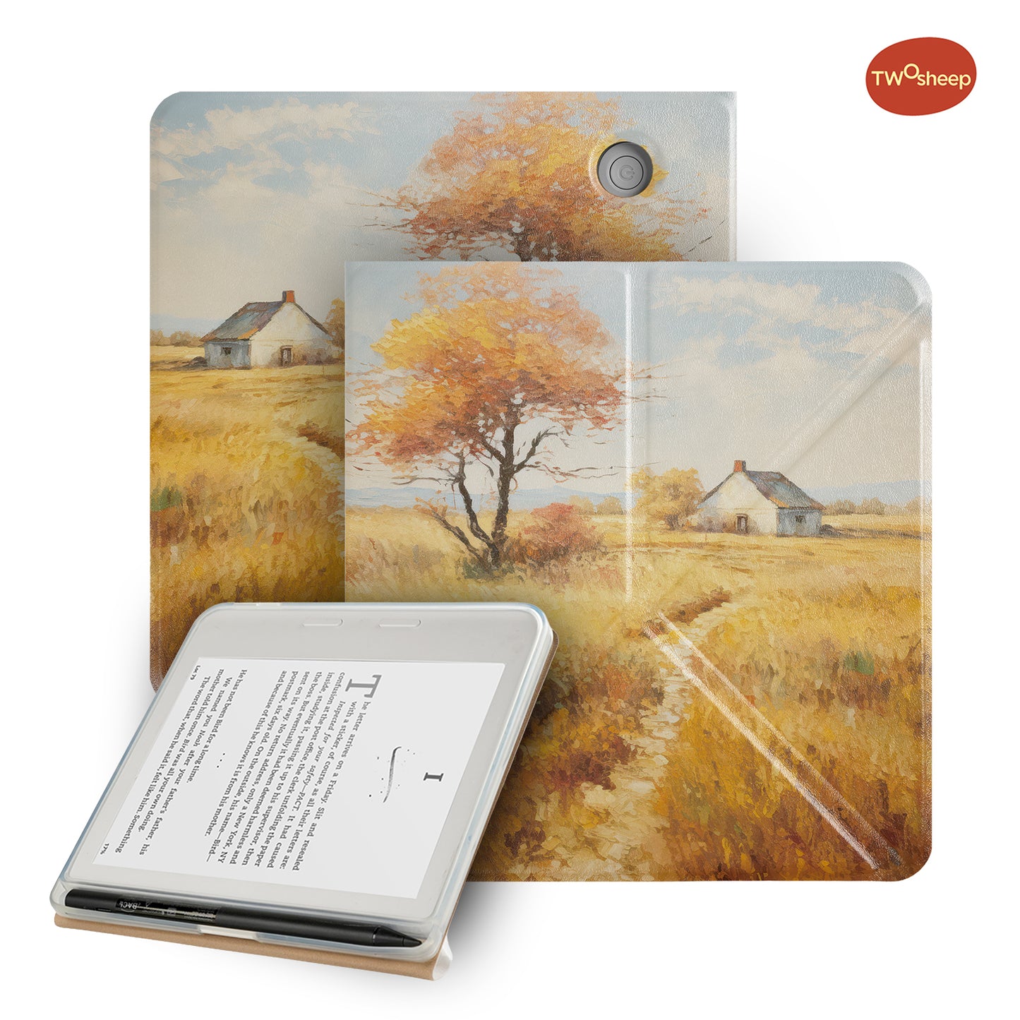 Illustrated Case for Kobo Libra Colour & Libra2