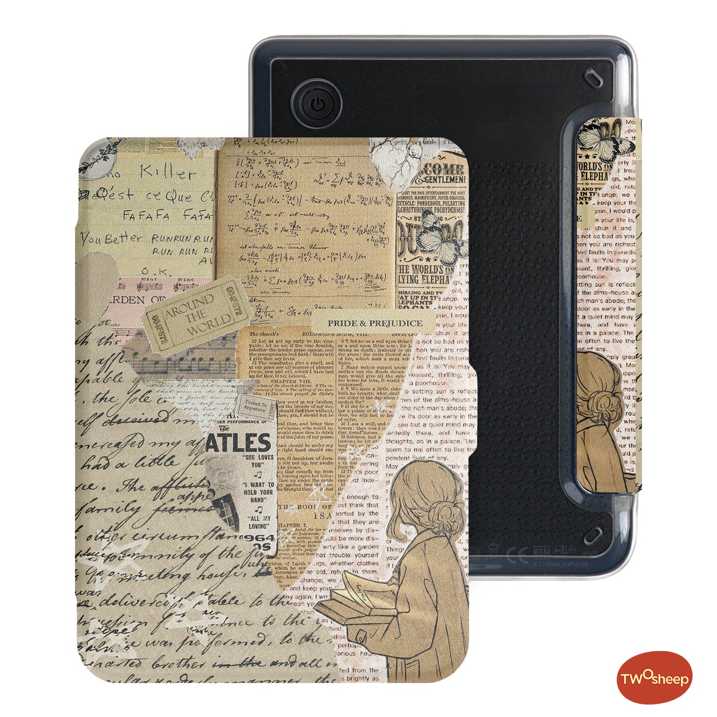INS Collage Detachable Case for Kobo Clara Colour BW 2E