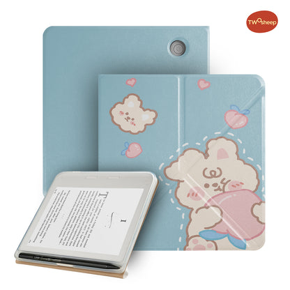 Cute Illustration Magnetic Case for Kobo Libra Colour Libra2