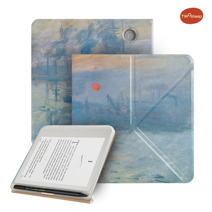 Oil Painting Magnetic Stylus Case for Kobo Libra Colour Libra2