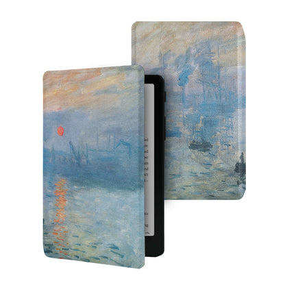 Classic Oil Painting Frameless Magnetic Folio Cover Case for XTEINK X4 Pro