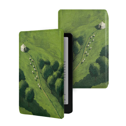 Hand-Drawn Illustration Frameless Magnetic Cover Case for XTEINK X4 Pro
