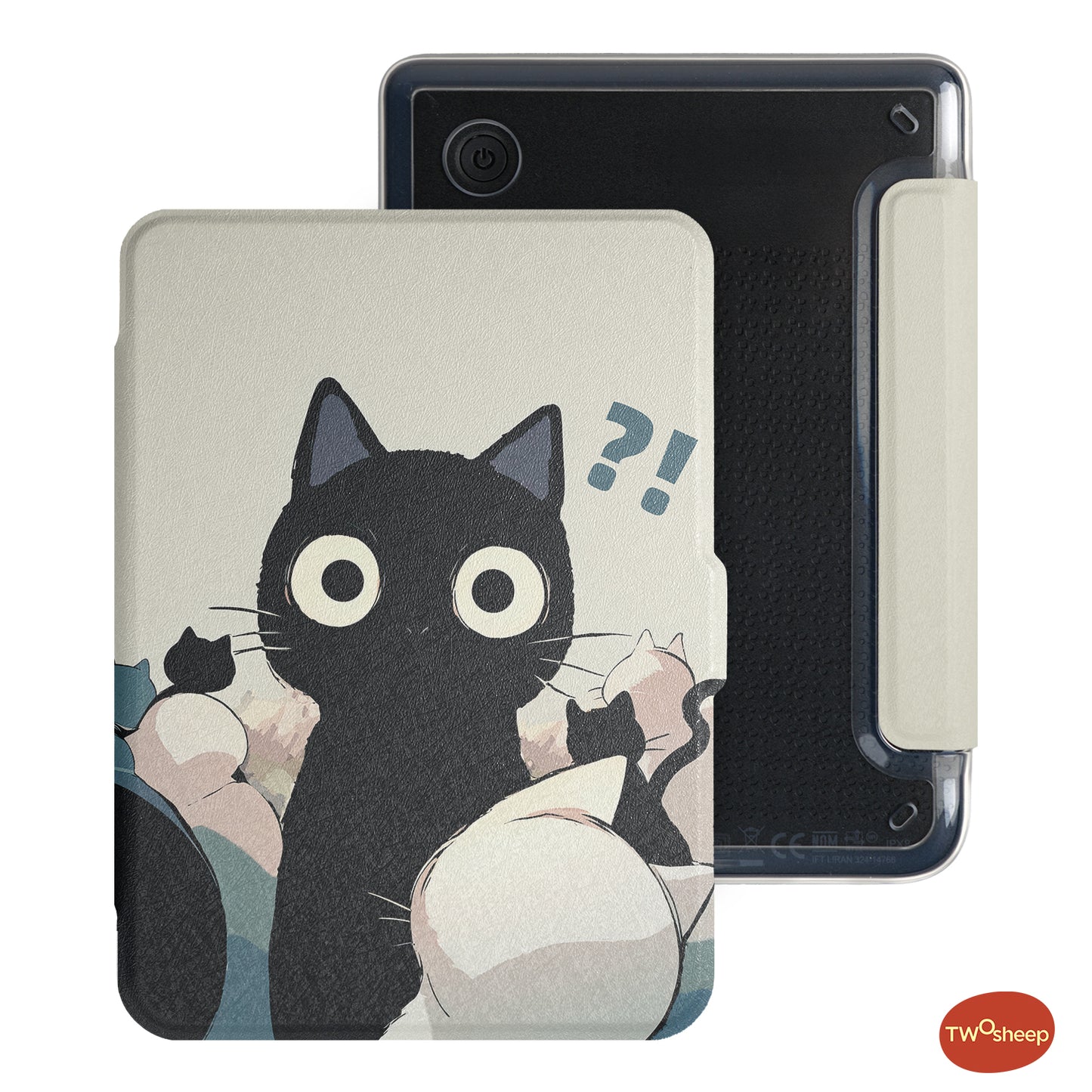 Cute Illustrated Detachable Case for Kobo Clara Colour Clara BW 2E