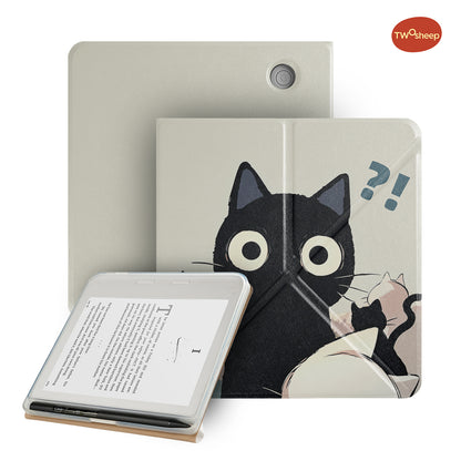 Cute Illustration Magnetic Case for Kobo Libra Colour Libra2