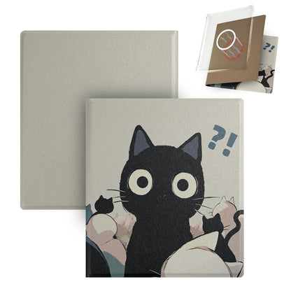 Cute Hand-Drawn Magnetic Detachable Clear TPU Cover Case for Boox Go7, Boox Go Color7 Gen2