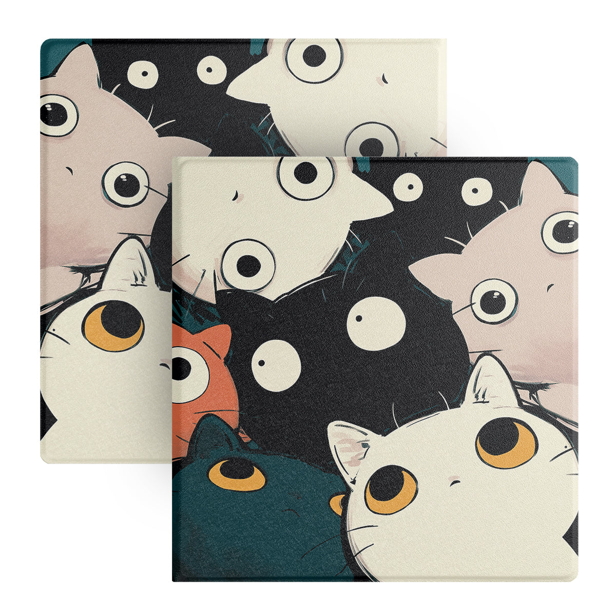 Cute Hand-Drawn Magnetic Detachable Cover Case with Stylus Slot for Bigme B751 and Bigme B751C