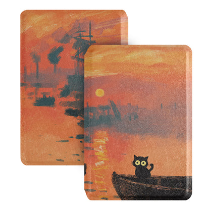 Monet & Cat Detachable Case for XTEINK X3 And XTEINK X4