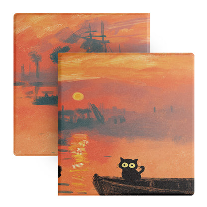 Illustration Magnetic Detachable Cover Case for Bigme B751 Bigme B751C
