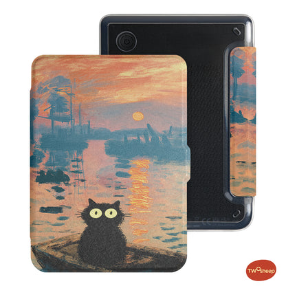 Monet & Cat Detachable Case for Kobo Clara Series