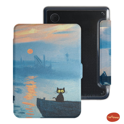 Monet & Cat Detachable Case for Kobo Clara Series