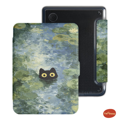 Monet & Cat Detachable Case for Kobo Clara Series