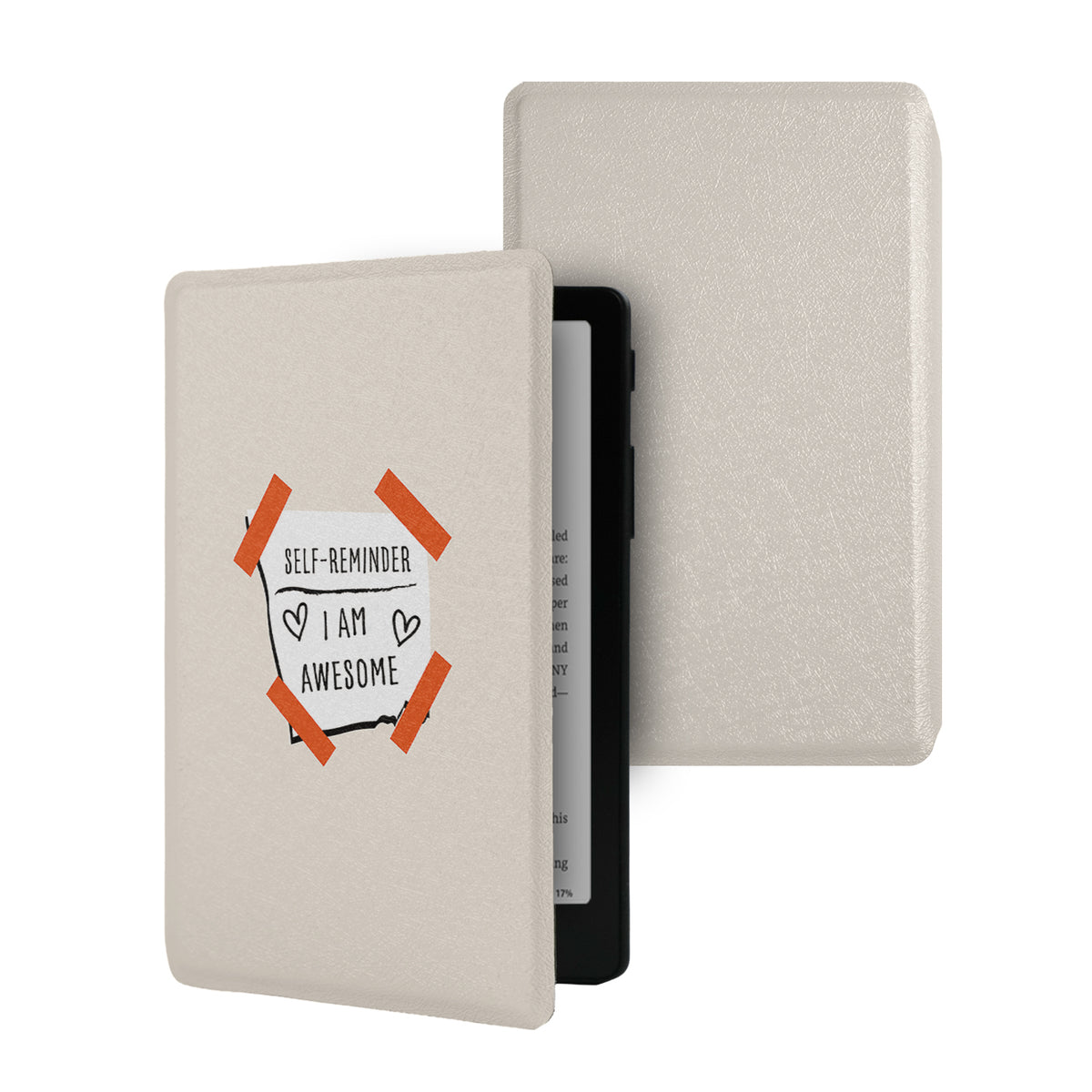 English Quotes Frameless Magnetic Cover Case for XTEINK X4 Pro