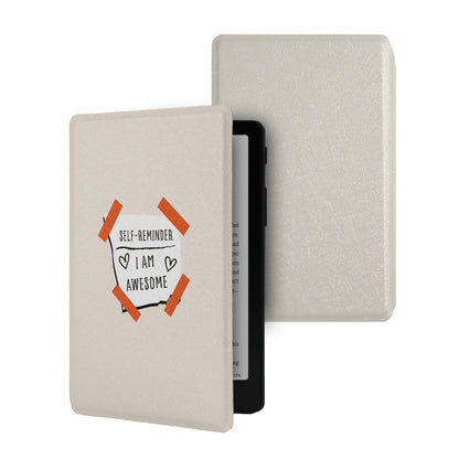 English Quotes Frameless Magnetic Cover Case for XTEINK X4 Pro