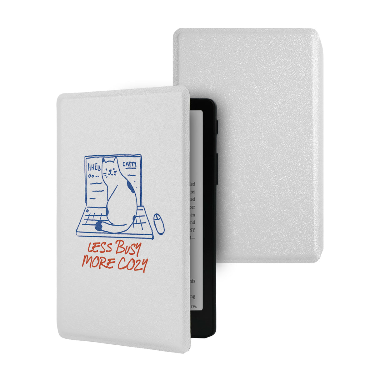 Hand-Drawn Line Art Frameless Magnetic Cover Case for XTEINK X4 Pro