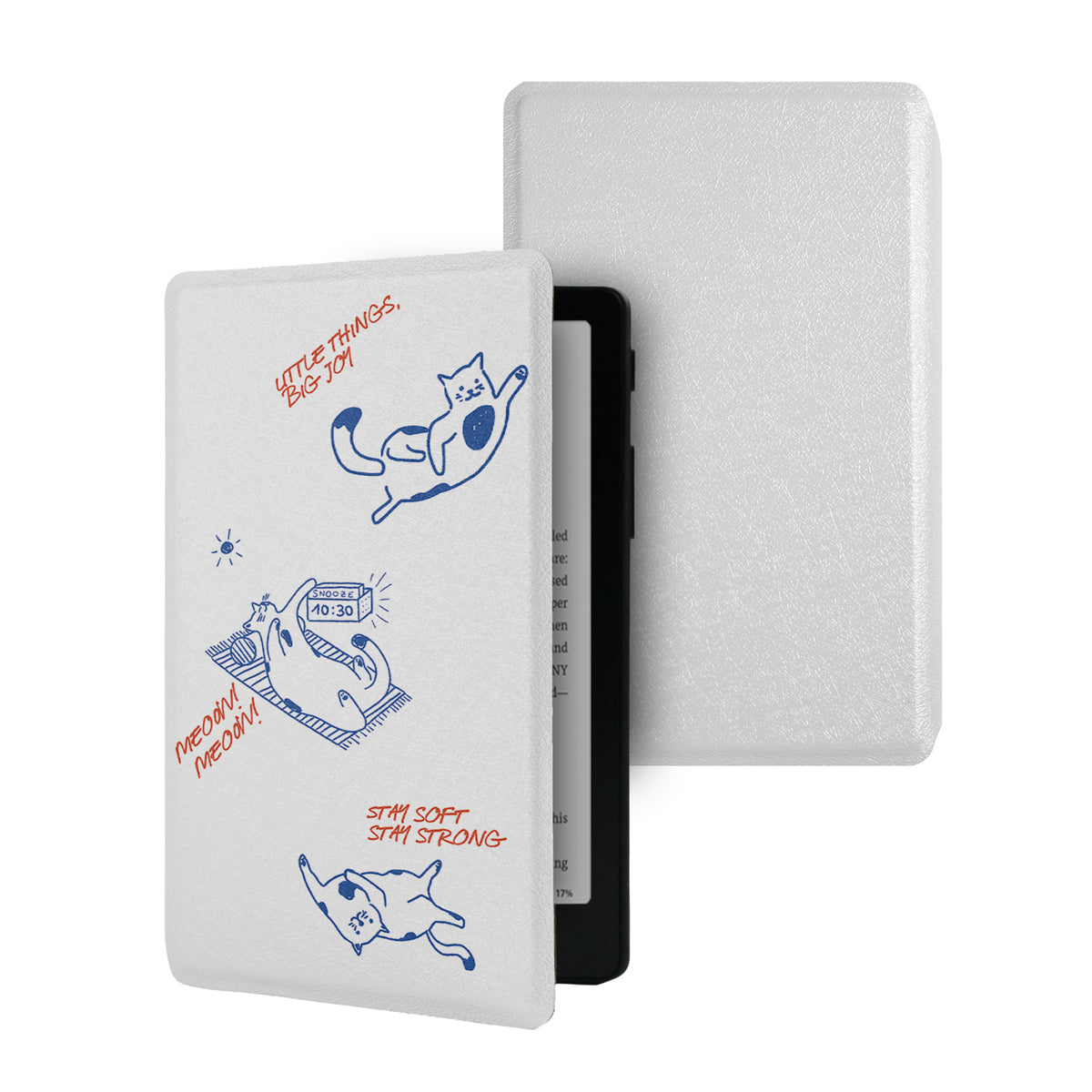 Hand-Drawn Line Art Frameless Magnetic Cover Case for XTEINK X4 Pro