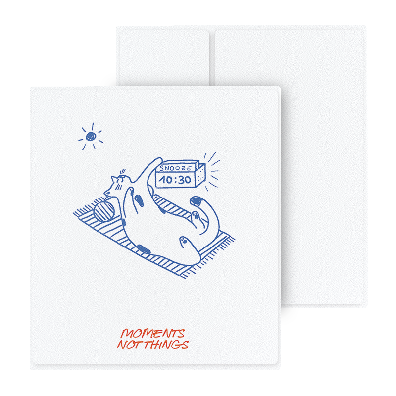 Hand-Drawn Line Cats Magnetic Folio for Boox Go 7-inch Series