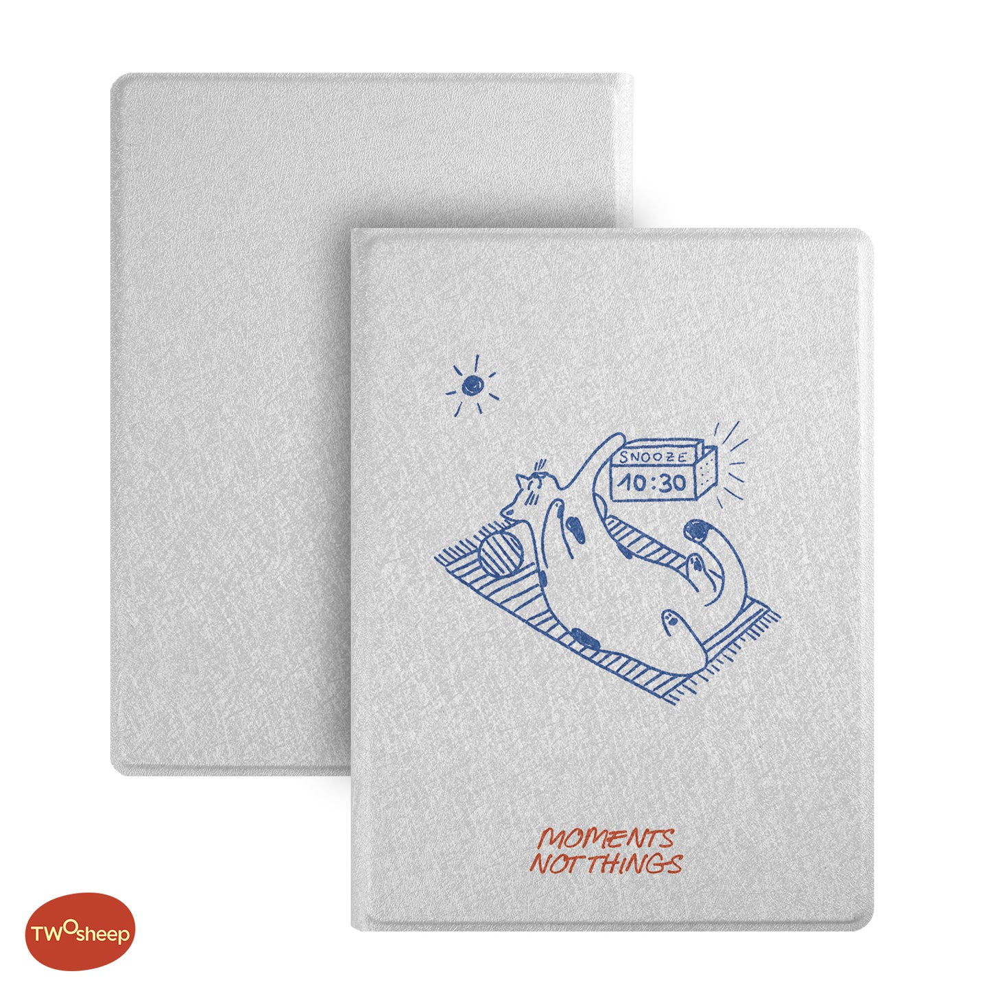 Line Art Cat and Dog Magnetic Shell-Free Cover Case for Bigme B6