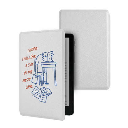 Hand-Drawn Line Art Frameless Magnetic Cover Case for XTEINK X4 Pro