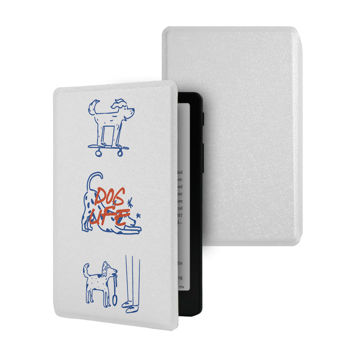 Hand-Drawn Line Art Frameless Magnetic Cover Case for XTEINK X4 Pro