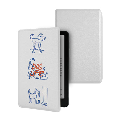 Hand-Drawn Line Art Frameless Magnetic Cover Case for XTEINK X4 Pro