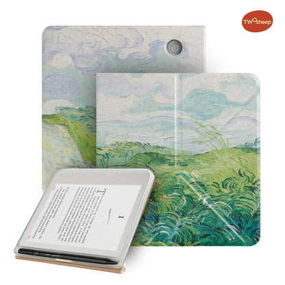 Oil Painting Magnetic Stylus Case for Kobo Libra Colour Libra2