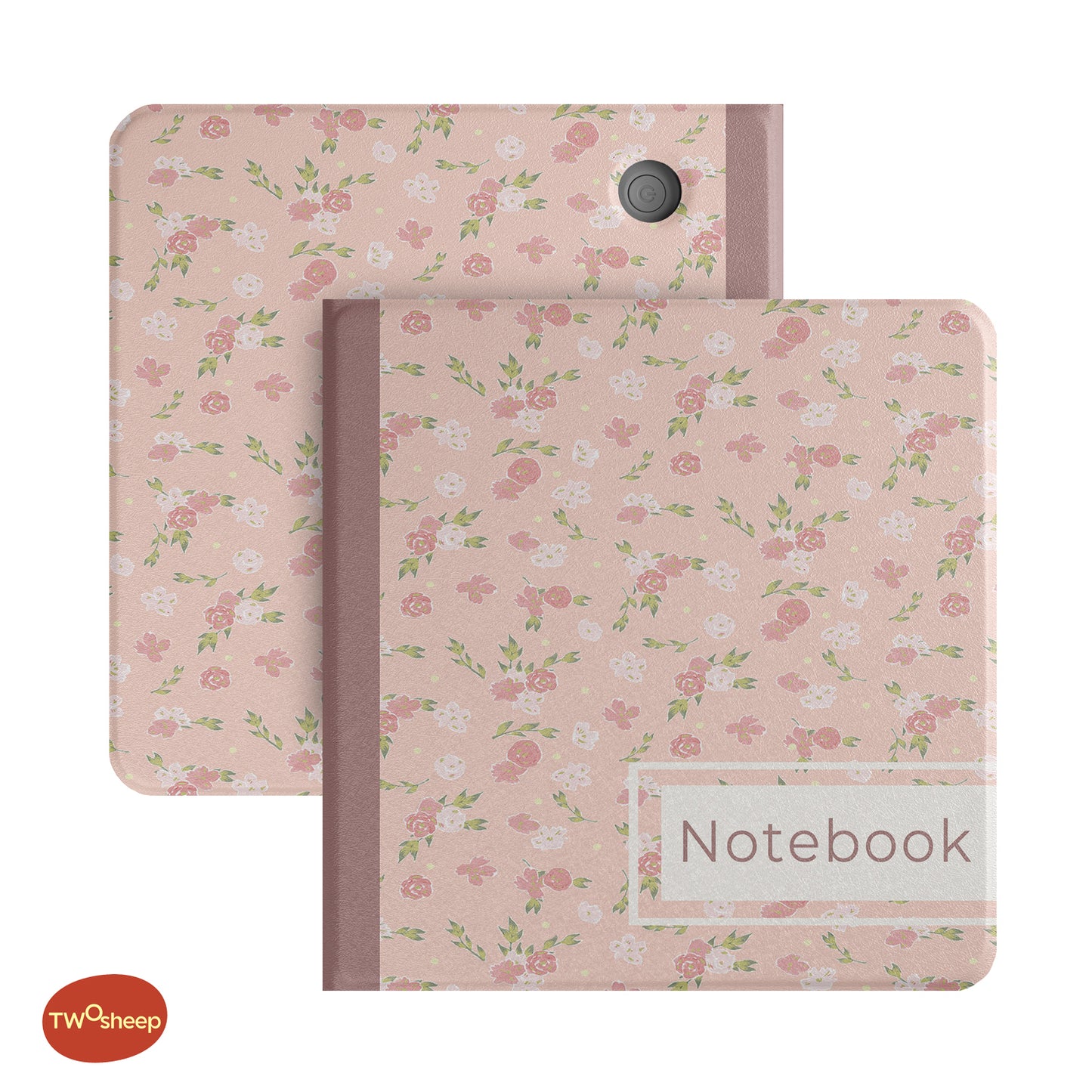 Floral Notebook Detachable Magnetic Folio for Kobo Libra Colour & Libra2