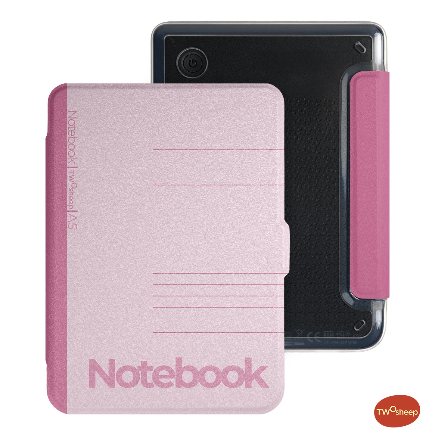 Campus Journal Detachable Magnetic Case for Kobo Clara Colour and Kobo Clara BW