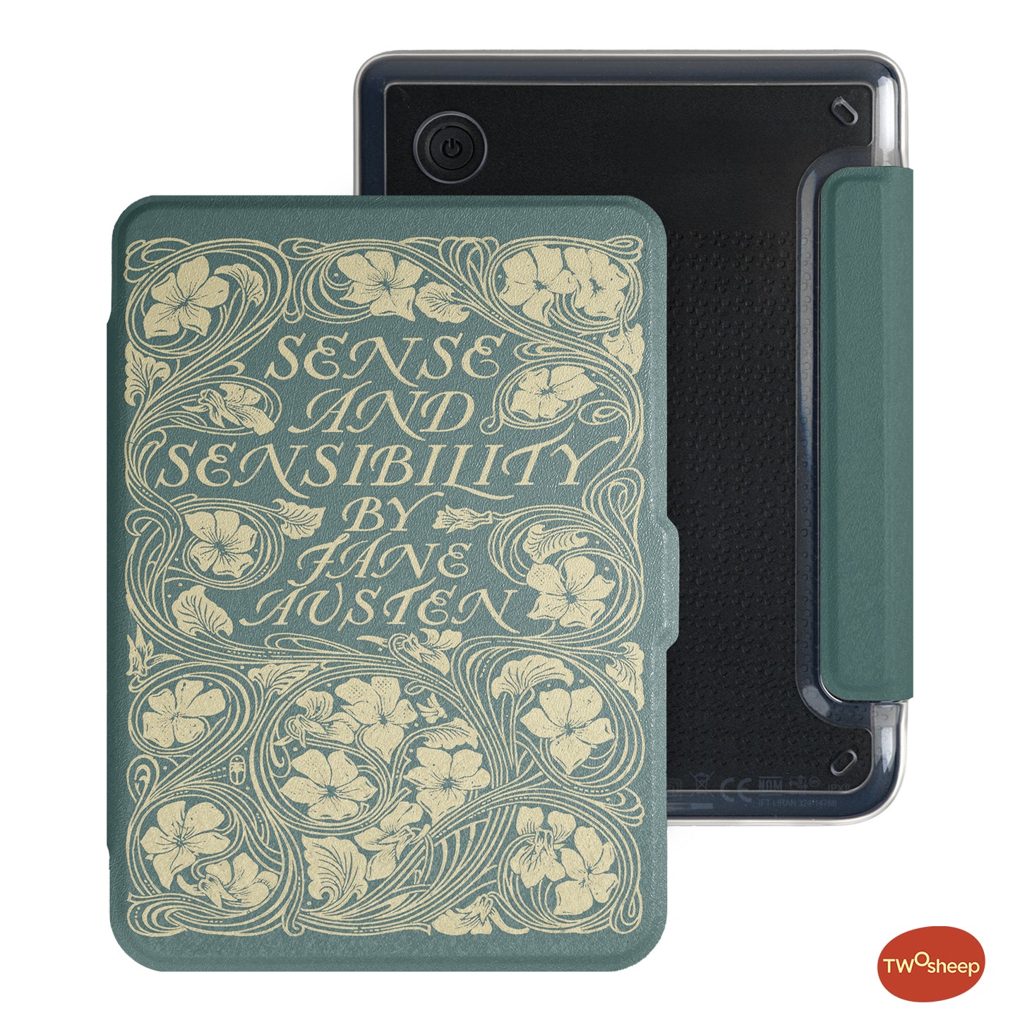 Vintage Book Detachable Case for Kobo Clara Colour BW 2E
