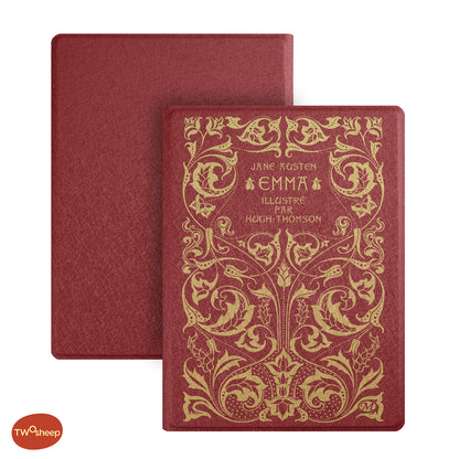 Vintage Book Cover Shell-Free Magnetic Cover Case for Bigme B6