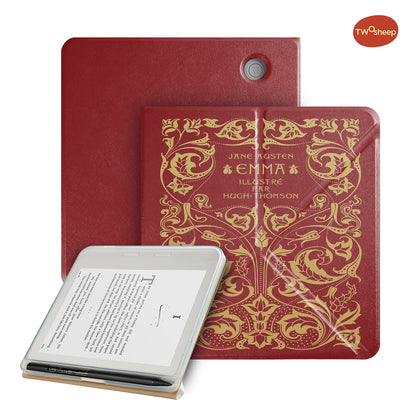 Vintage Book Case for Kobo Libra Colour & Libra 2