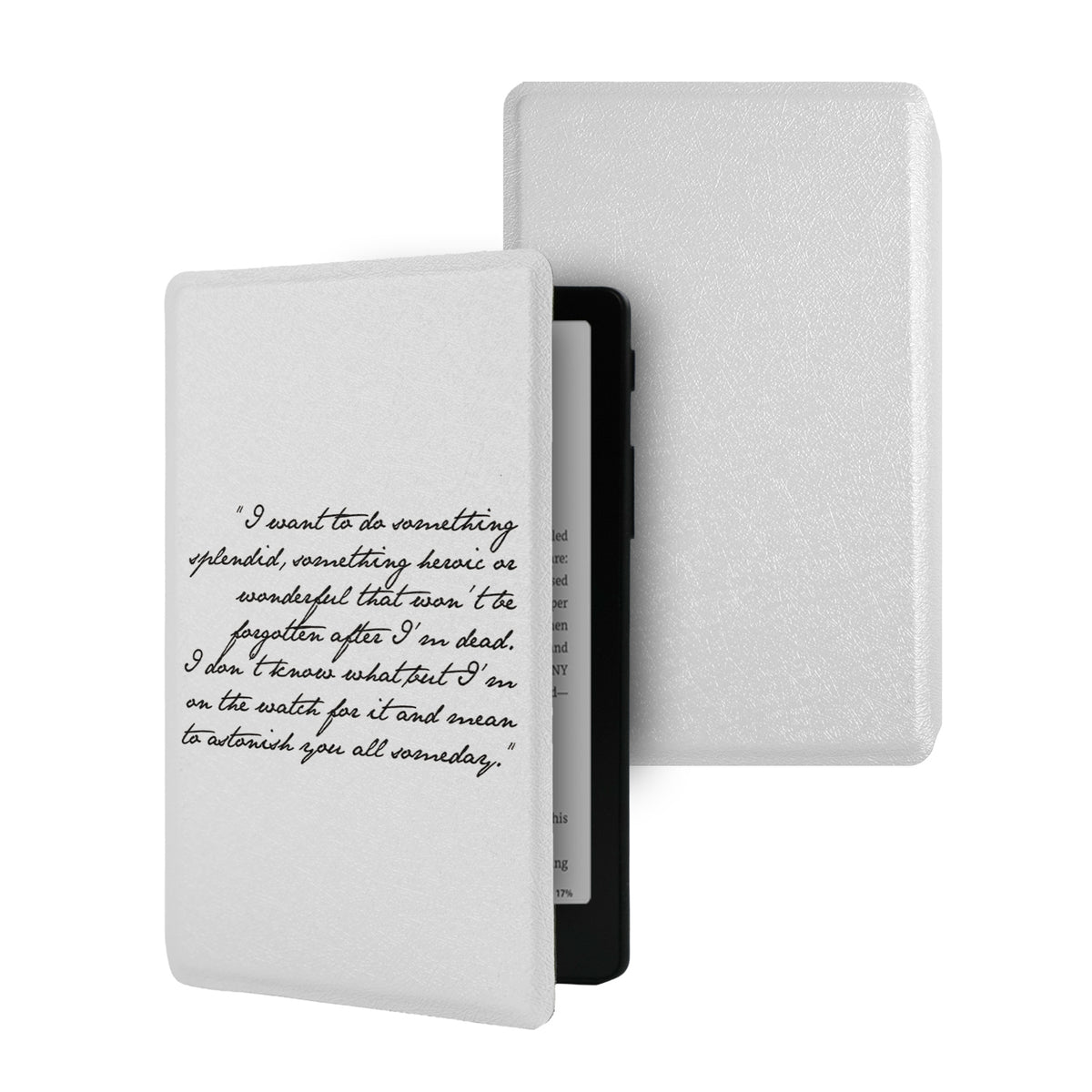 Vintage Book Cover Frameless Magnetic Cover Case for XTEINK X4 Pro