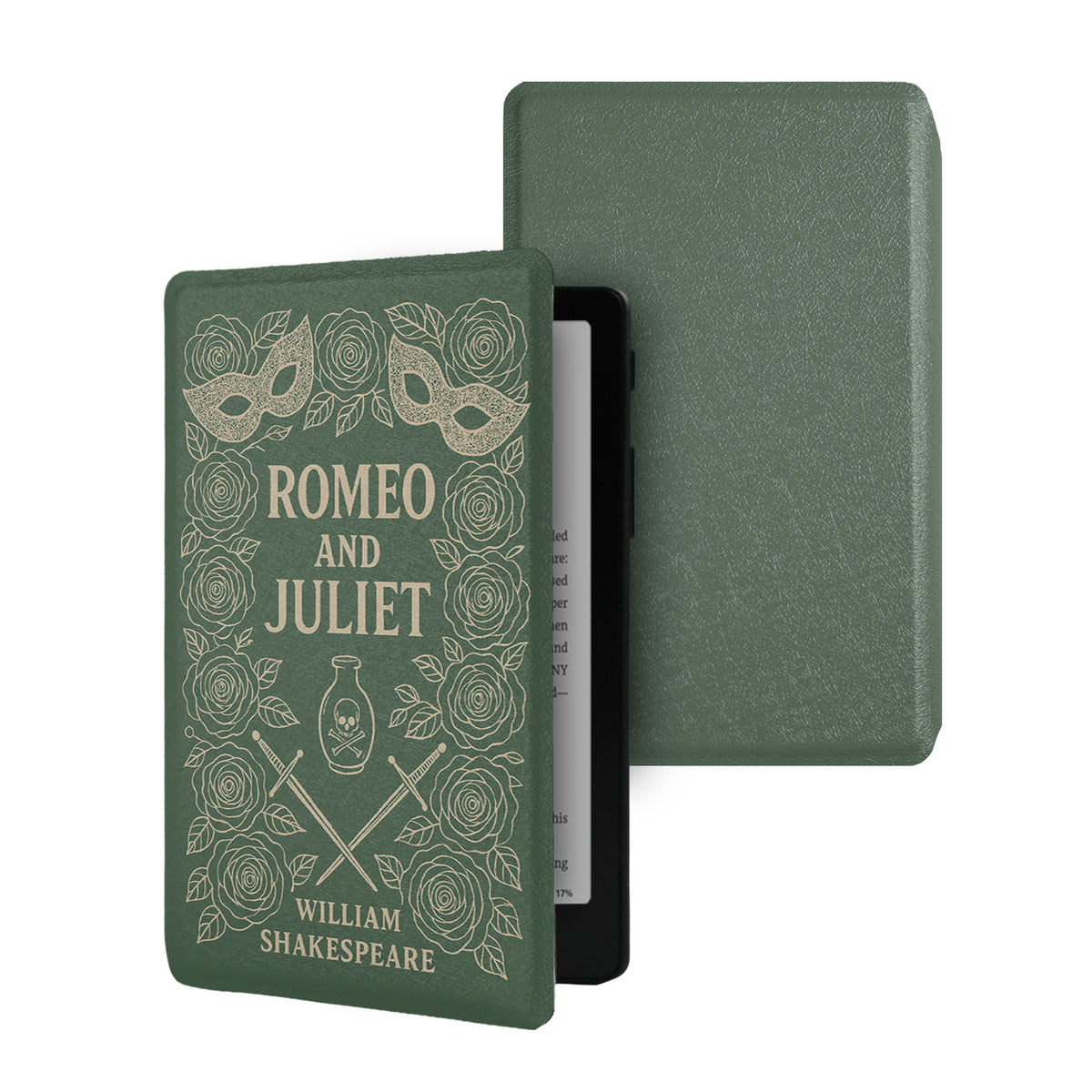 Vintage Book Cover Frameless Magnetic Cover Case for XTEINK X4 Pro