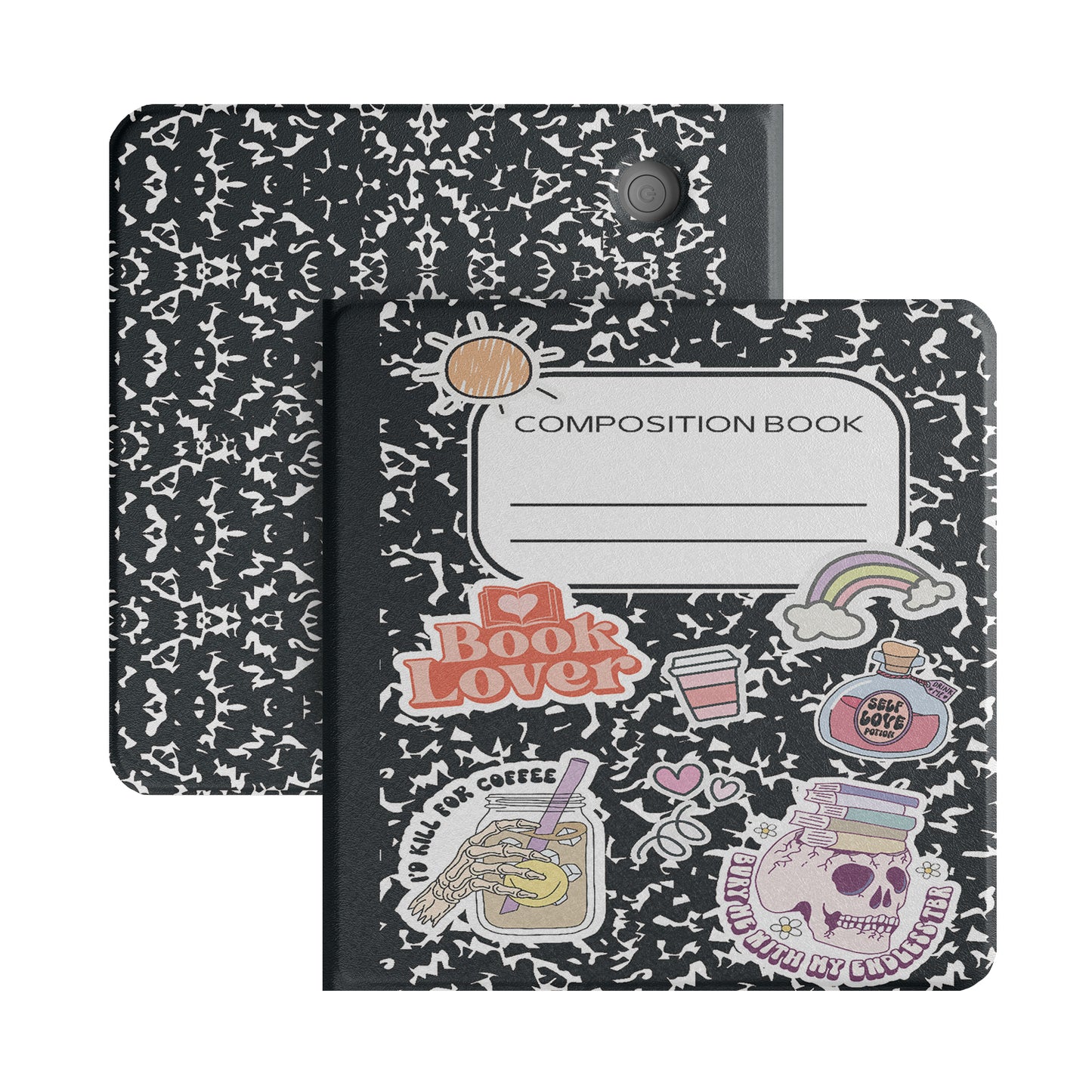 Composition Book Detachable Magnetic Folio for Kobo Libra Colour & Libra2