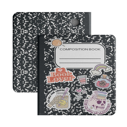 Composition Book Detachable Magnetic Folio for Kobo Libra Colour & Libra2