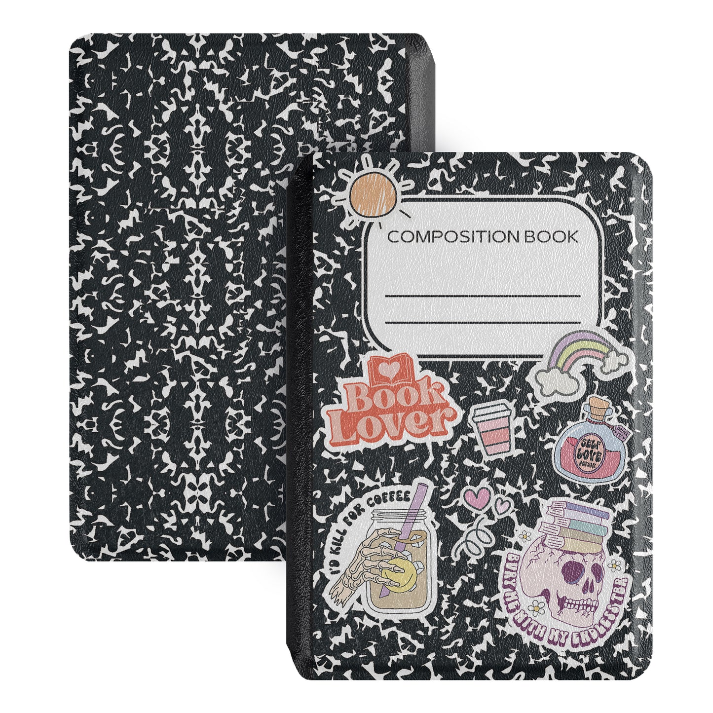 Composition Book Detachable Case for XTEINK X3/X4