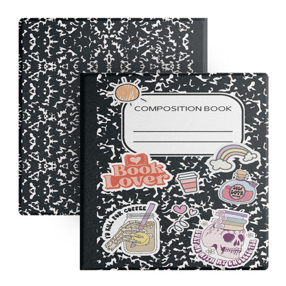 Composition Book Magnetic Detachable Cover Case with Stylus Slot for Bigme B751, Bigme B751C