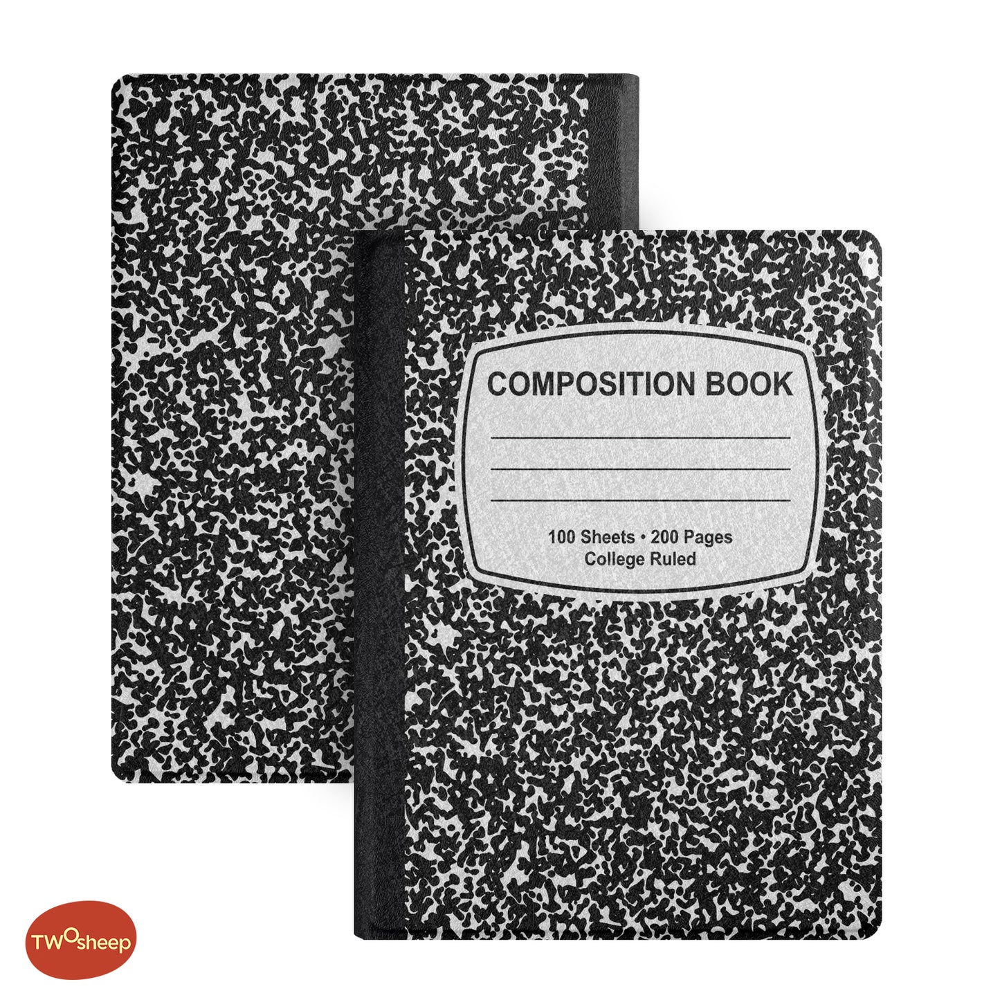 Composition Book Magnetic Detachable Cover Case for Bigme B6